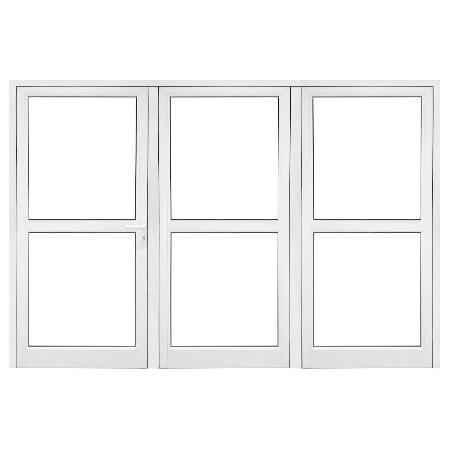 PORTÓN ALUMINIO MODENA VIDRIADO - LÍNEA MODENA - Imagen 2