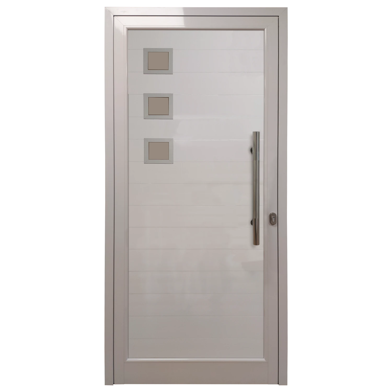 PUERTA ALUMINIO MODENA 703 C/BARRAL - LÍNEA MODENA - Imagen 2