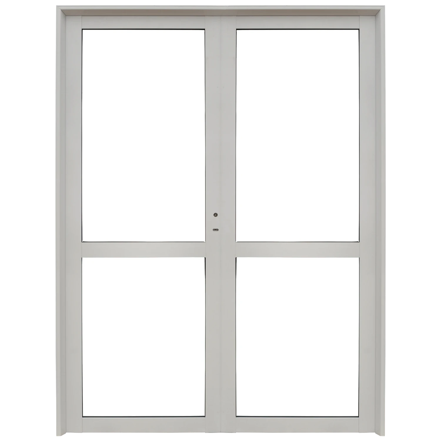 PUERTA ALUMINIO 36MM REFORZADA VIDRIADA (216) - LÍNEA HERRERO - Imagen 2